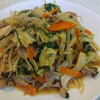 ねぎ油が食欲そそる野菜炒め